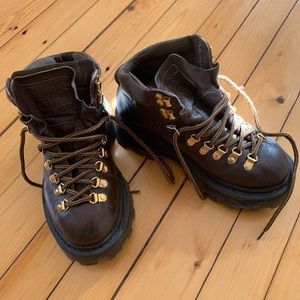 Simon Miller Chocolate Brown High Top tracker boots